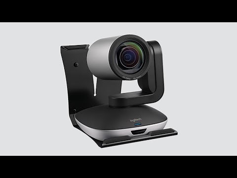 Logitech PTZ Pro 2 Video Conference camera unboxing