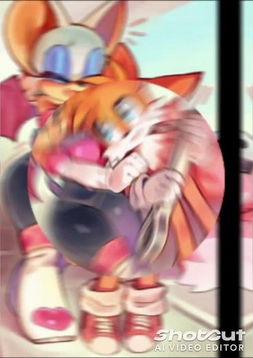 Rogue x tails 🤍💛🤍💛