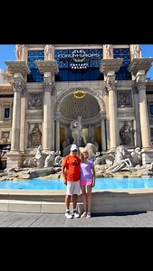 Ted and Theresa in Vegas having a wonderful, loving, beautiful and fun time together. For the past 5 days we walked 32 1/2 miles. | Theresa Bednarski Lindstrom