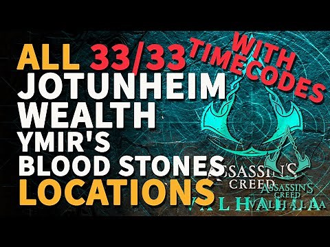 All Jotunheim Wealth 33 x Ymir's Blood Stone Assassin's Creed Valhalla