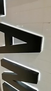 Custom Backlit Business Logo, Halo Illuminated 3D Sign, Company Signage, Office Sign, Outdoor/indoor Custom Led Sign, Large Metal Letters - Etsy