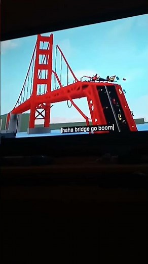 legends never die Golden Gate Bridge collapse San Francisco California Roblox animation.