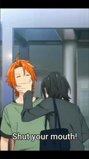 Miyamura suddenly slapping Shindo is crazy 😳 #Horimiya