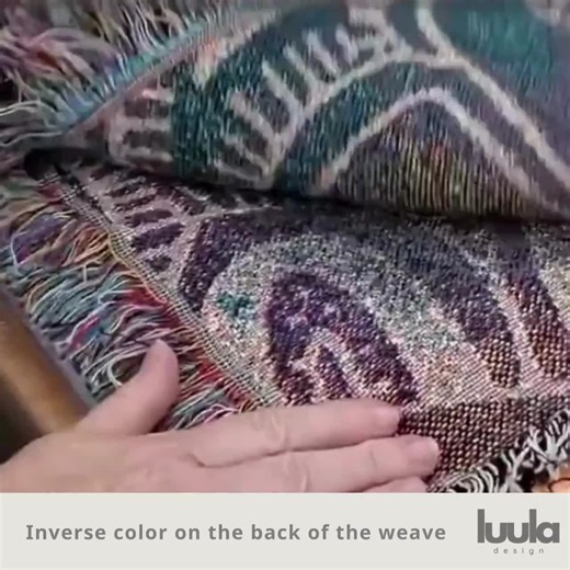 Nordic Design Snowflake Blanket - Geometric Winter Motif Woven Cotton Holiday Throw - Etsy