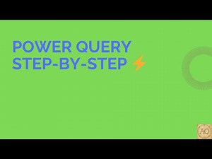 2 “Introduction to Power Query in Excel Beginner Tutorial