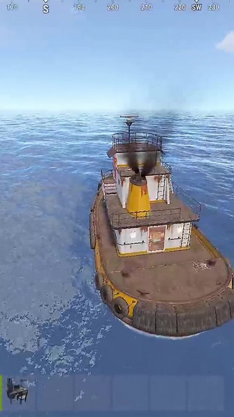 RUST TUGBOAT TRAP IS OP! #gaming #rust #rustgame #rustclips