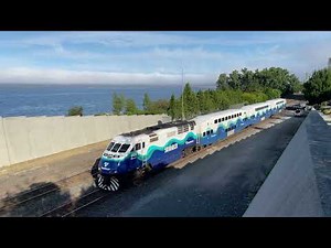 Amtrak Coast Starlight, Cascades, and Sounder in Tacoma & Seattle