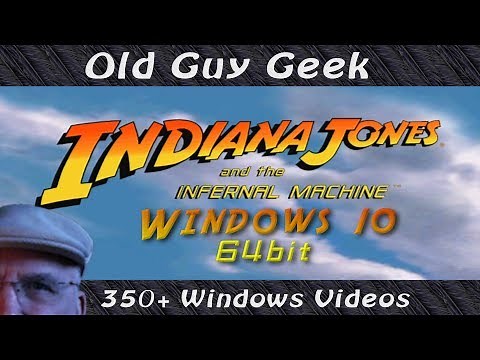Install Indiana Jones And The Infernal Machine on Windows 64bit Systems