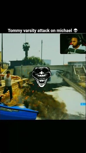 TOMMY VARSITY ATTACK ON MICHAEL 💀🥶 #shorts #technogamerzshort #gta5 #technogamerz #gamernews #gaming