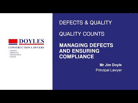 Defects & Quality in Construction: Classification, Liability, Damages & Key Court Cases | Jim Doyle