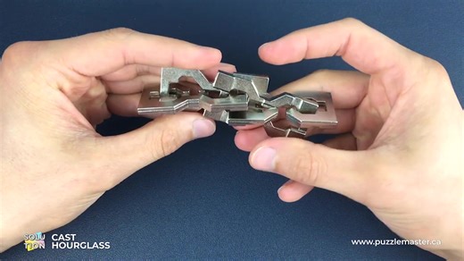 Cast Hourglass from Hanayama