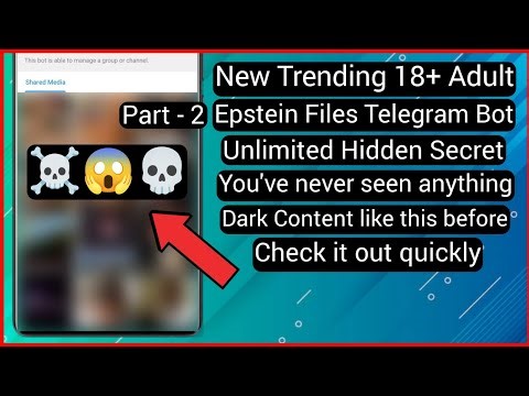 Epstein Files Telegram Bot | How to Watch Epstein Files Videos & Documents on Telegram Step-by-Step