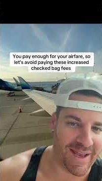 How to AVOID paying checked bag fees on EVERY flight for you +1