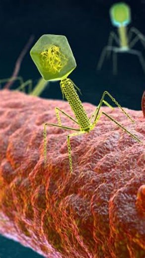 Baybars ŞAHİN on Instagram: "📍Bakteriyofajlar (kısaca fajlar), bakterileri enfekte eden virüslerdir ve çoğunun temel stratejisi şudur: bakteri hücresine genomunu aktarır, hücrenin makinesini ele geçirir ve kendi parçalarını ürettirip yeni fajlar oluşturur. 📍Faj enfeksiyonu ilk olarak tanıma ve bağlanma (adsorpsiyon) ile başlar. Fajın kapsidi ve kuyruk yapısı, bakterinin yüzeyindeki belirli reseptörleri (ör. LPS, porinler, teikoik asitler, pili veya flagellum gibi yapılar) seçici biçimde tanır.