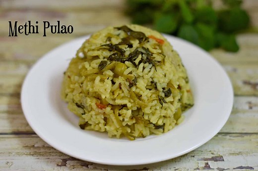 Methi Pulao|Menthya Bath Karnataka Style