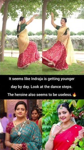 Actrees Indraja’s Graceful Dance Moves Go Viral! Reverse Aging Goals #trendingshorts #viralvideo #m1
