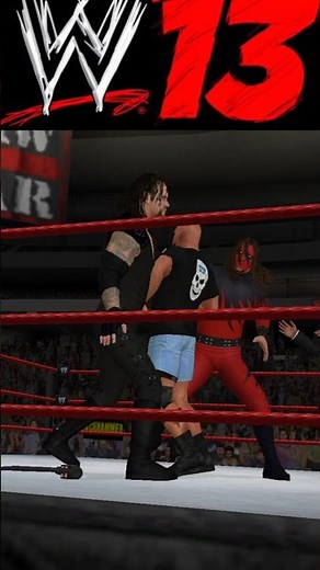WWE 2K13 – Undertaker & Kane Destroy Stone Cold 🪦🔥 #WWEShorts
