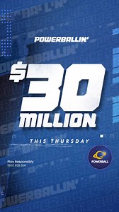 3.5K views | Get that Powerballin’ feeling, with a ticket in this Thursday’s jackpot. | Lotterywest | Facebook