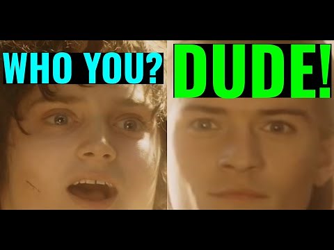 Frodo forgets Legolas name | LOTR