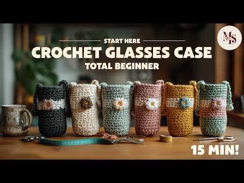 Crochet a Parrot Cup Holder Bag for Beginners | Step-by-Step Tutorial