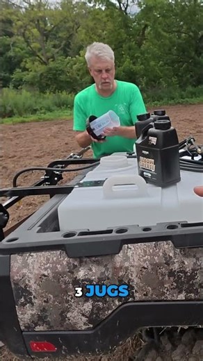 Lime Application: Tractor vs. Tiller for 4-Acre Plot #shorts #farm