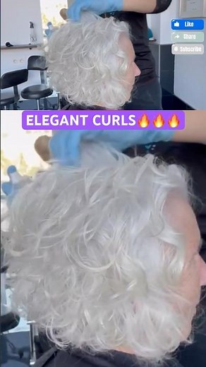 ELEGANT CURLS ASYMMETRICAL BOB HAIRCUT: Complete Tutorial Linked Below! 🔥🔥🔥