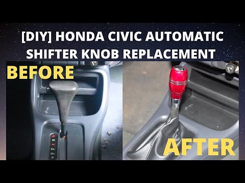 [DIY] HONDA CIVIC 1997 AUTOMATIC SHIFT KNOB REPLACEMENT