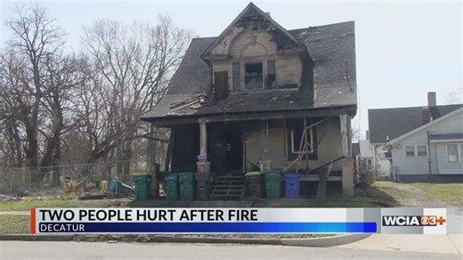 Two people hurt after jumping from Decatur house fire | Haystack News