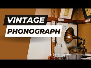 1900s Edison Phonograph Playing Music | Vintage Gramophone Sound (Free SFX)