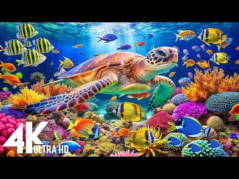 Underwater World 4K (ULTRA HD) – Marine Life, Sea Animals and Coral Reef with Ocean Sounds #5