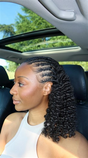 Tiana Michelle on Instagram: "Oh I’m gonna have fun with this style! ✨ Straight back braids are actually my least favorite thing to do because I only learned how to cornrow last year, so don’t let the speed of this video fool you lol it took me hours to finish Products used: •Kiss braiding gel •Pattern beauty mousse"