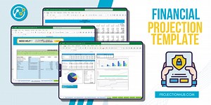 Insurance Agency Financial Projection Template - Simple Insurance Agency Financial Model