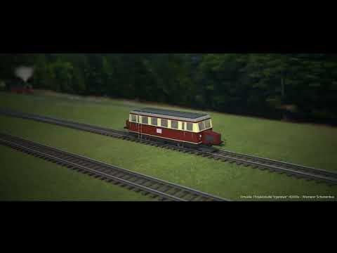 3D Modellbahn Studio H0/H0e Wismarer Schienenbus