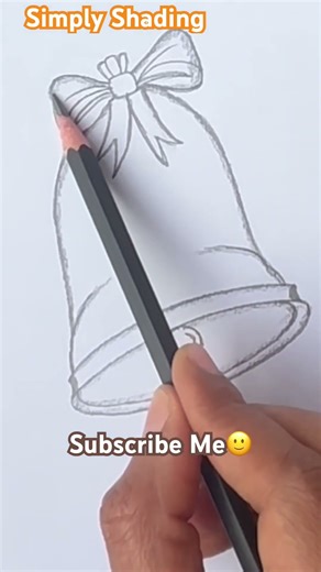 Simple Bell Shading | Easy Drawing for Beginners #dancehall #newmusic #drawing #easydrawing #art