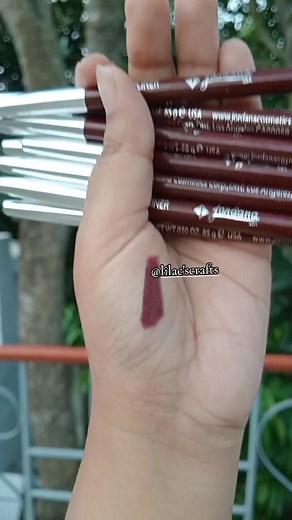 In stock Jordana Lipliner 🦋 🎀 Shade: Mehogany ‼️💗 Only at ** tk { * is a digit }‼️ 🦋 To confirm order delivery charge advance needed No cancellation after placing the order ❌ Inbox for order 💕 #post #reach #LipLiner #jordana | lilac's crafts