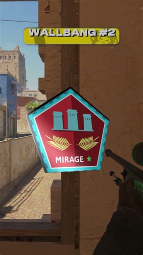 3 INSANE WALLBANGS in CS2 #cs2