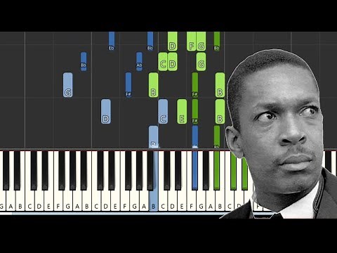 John Coltrane - Giant Steps [Synthesia] (Piano tutorial)