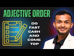 Adjective Order | Grammar | NEB #elopeeth #adjectiveorder #neb #class12