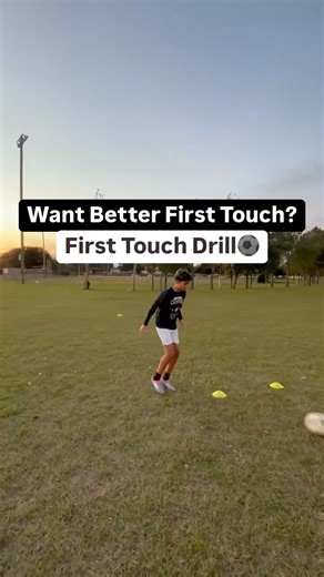 Try this Drill to Test your Touch ⚽️