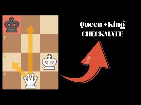 Chess Basics: King + Queen Checkmate ✅