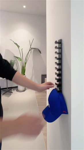 Organize Hats with This Simple Space-Saving Solution