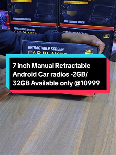 7 inch Manual Retractable Screen Car Android Radio Player with USB/FM/Video/Music/MP3/MP4 Available only @10999 We are located at the intersection of Ronald Ngala and Mfangano street, Magic Business Center(Former Tuskys), Wing A, 3rd Floor, Shop AS41 #urbanfixelectronics #fyp #caraudio #pioneer #clearance #caraudiosystem #offer #clearancesale #carsofkenya #amplifier #radios #androidradio #caraccessories #carsoftiktok #booster