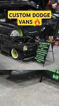 custom dodge vans