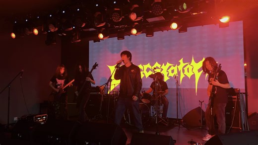 上海死亡金属乐队邪切腹魔原创死亡金属Intolrtance首次演出