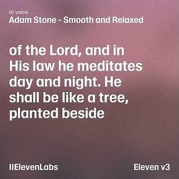 Tehillim (Psalms) - Chapter 1