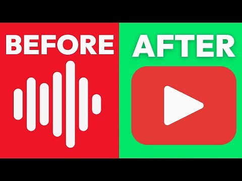 How to Turn Your Audio into a Fancy Video (mp3 ➡ mp4)