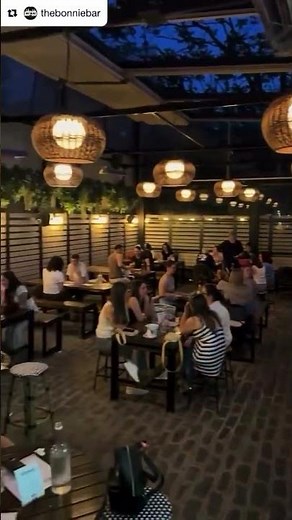 Retractable Roof Installation | The Bonnie Garden Bar – Astoria, NYC