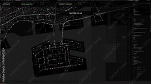 Satellite program ui collects gps data from the transportation map. Satellite system ui scanning the selected sector to gather confidential data. Satellite software ui sends data to the police forces.
