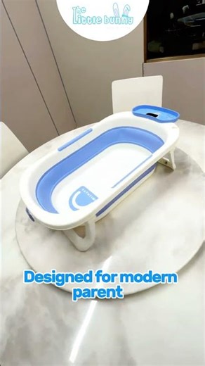 Unboxing The Most Stylish Foldable Baby Bathtub! The Little Bunny