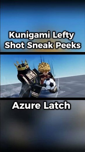 A New Kunigami Awakening Moves In Azure Latch Sneak Peeks #roblox #azurelatch #bluelockrivals